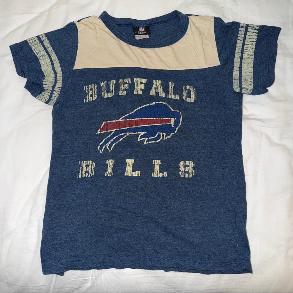 Vintage Buffalo Bills T-Shirt – Early 2000s – Kids Large / Adult Small